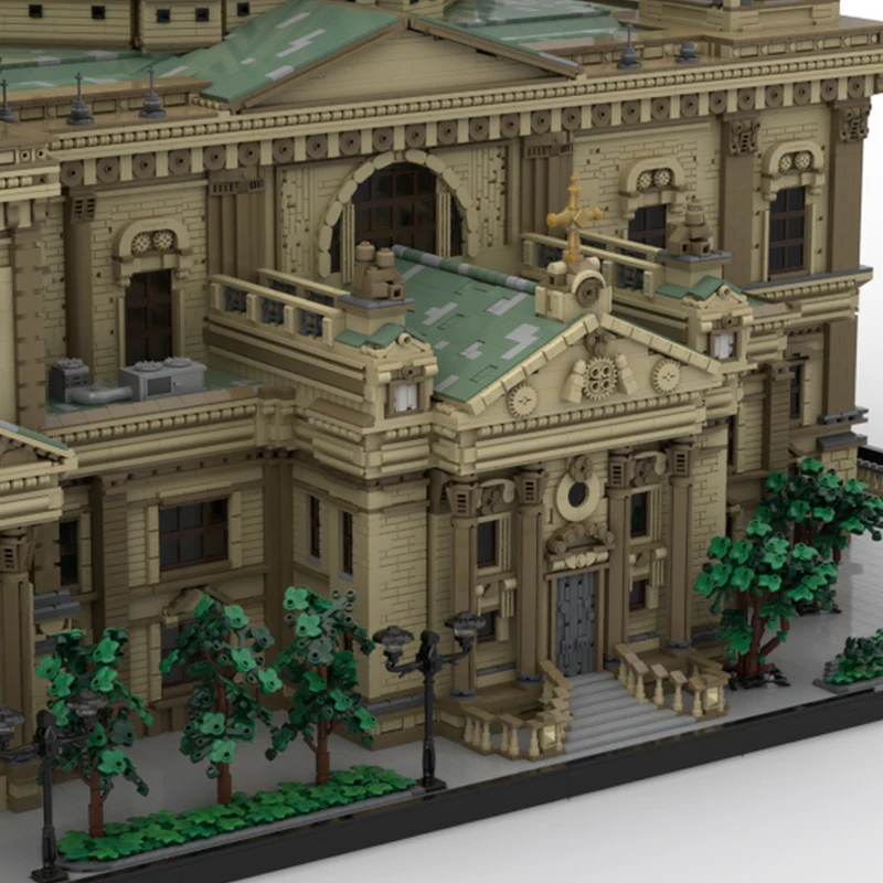 71407 pièces MOC cathédrale de Berlin bâtiment modulaire créatif blocs de construction éducatifs jouet cadeau pour les enfants