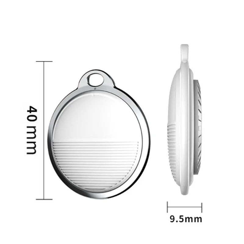 GPS Tracker For IOS Smart Bluetooth-compatible Mini GPS Locator Wallet Key Pets Finder Anti Lost Device Work with Find My APP