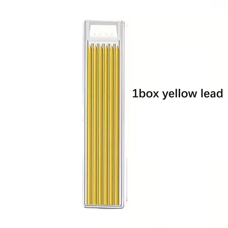 2.8mm Solid Woodworking Automatic Pencil Set with 2B Multicolor Lead Core Deep Hole Marking Architectural Design Marking Pen - Image 15