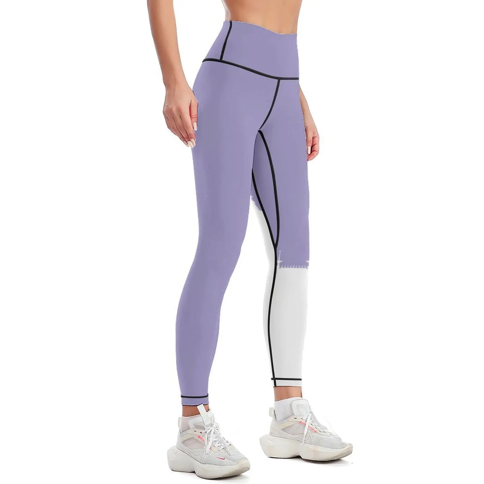 Magic Castle Silhouette Purple Wall #Pastel Leggings leggins push up woman Women's trousers harem pants Womens Leggings