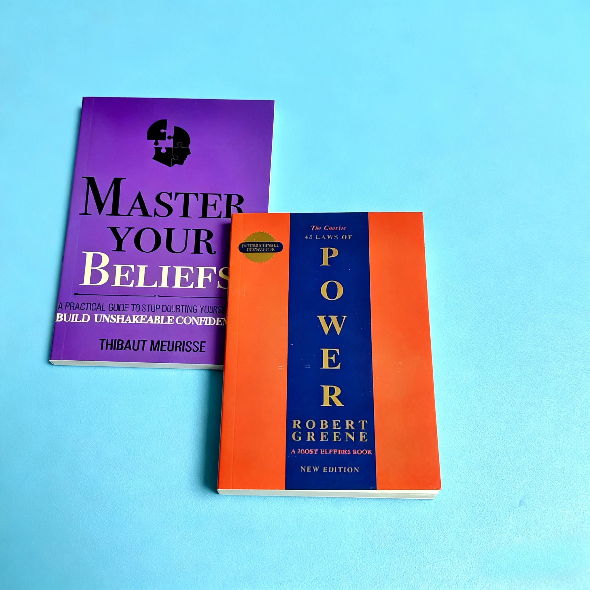

《The Concise 48 Laws Of Power》+《Master Your Beliefs》The core law of power game Suitable for people who are self-doubting Gift