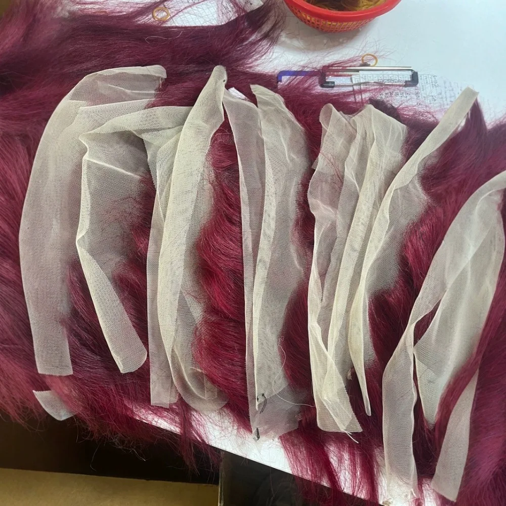 Capelli umani lisci da 12 pollici 99j 13x4 Frontale in pizzo Pre-pizzicato Densità 150% Capelli vergini brasiliani con estremità completa