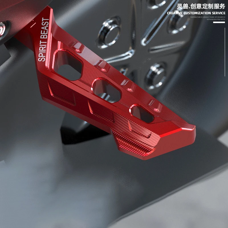 

Задняя мотоциклетная педаль Spirit Beast, спиннинговая педаль, противоскользящая задняя педаль для Yamaha XMAX 300 NMAX 155 TMAX 530 DX DS AEROX NVX 155