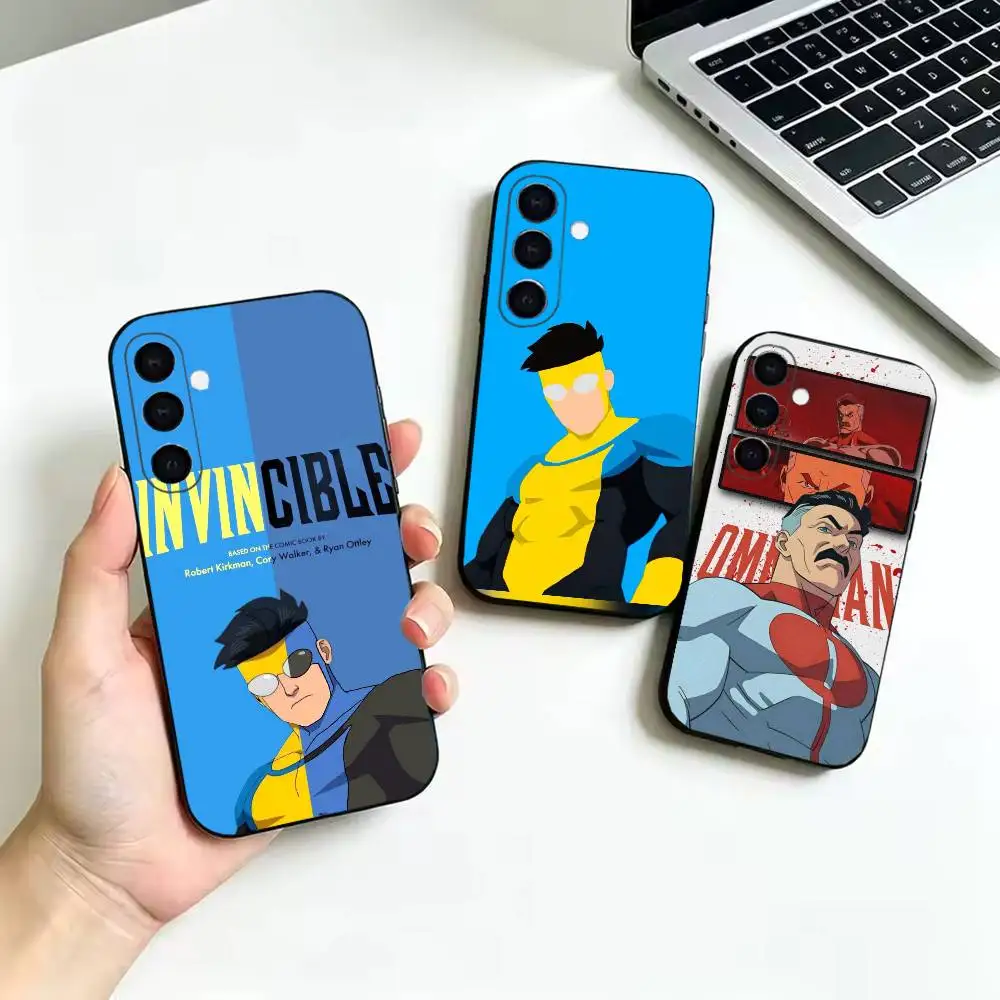 Invincible Phone Case For Samsung Galaxy  A52 42 32 22 12 02S 72 73 51 41 31 21S 71 30S,Others Soft Black Cover