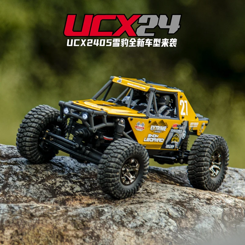 1/24 Scale RC Crawler UDIRC UCX2405 Brushless/Brushed Motor 4WD Off-road Rock Crawler Climbing Vehicle RTR Car Model Toys