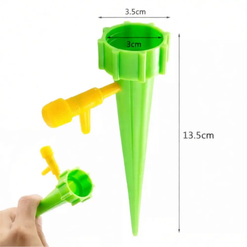 Automatic Potted Plant Watering System Self Drip Irrigation Spikes Indoor Flowers Succulents Garden Care Tool Green