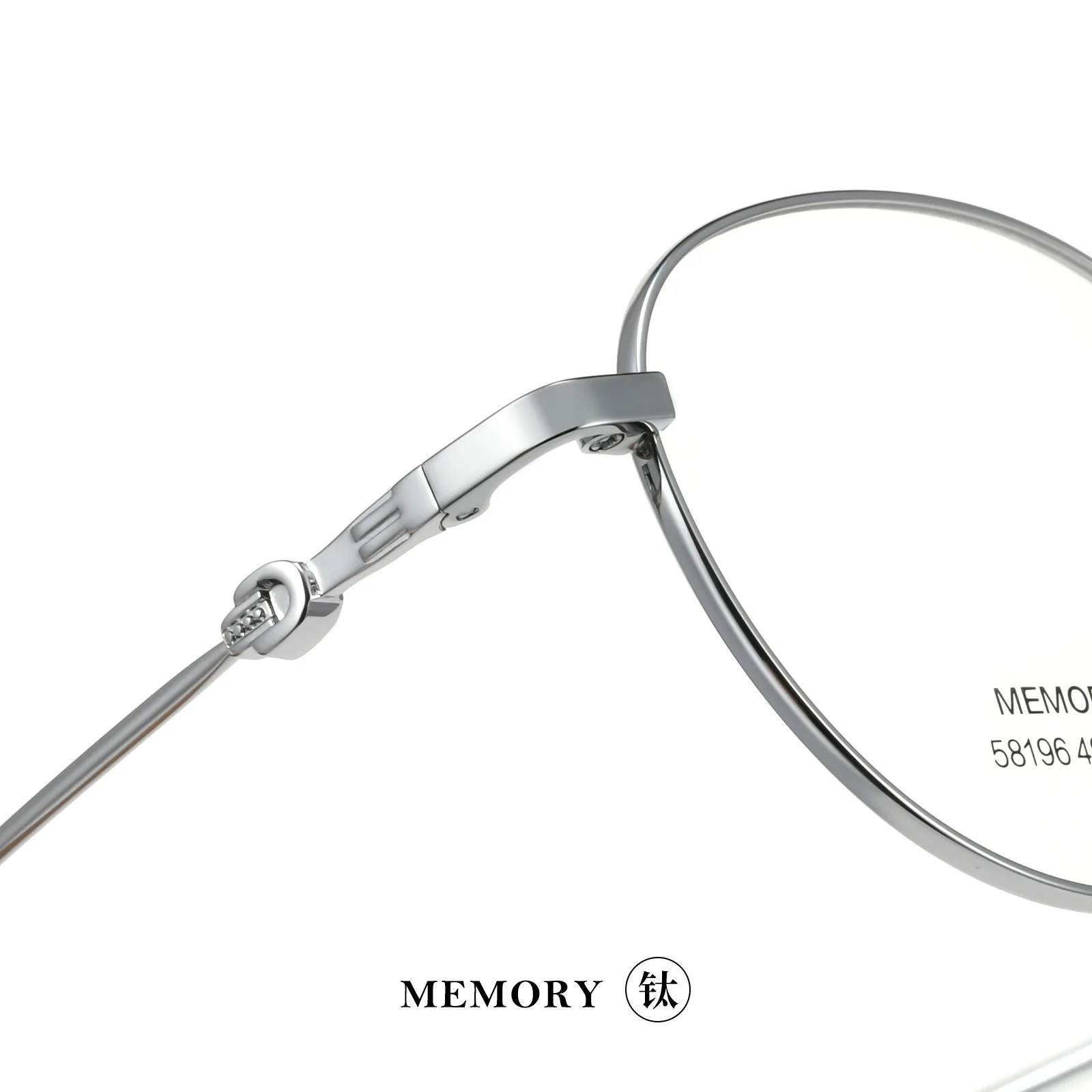 YIMARUILI صغيرة الحجم الرجال والنساء الرجعية النظارات الطبية البصرية المستديرة قصر النظر مد البصر التقدمية سبائك التيتانيوم النظارات #5