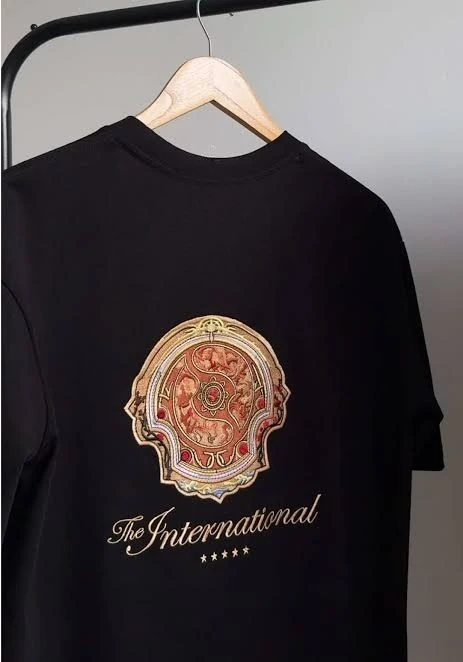 Dota2 TI The International 2026 Championships Double Sided Print T-shirt E-sports Gamer Unisex Casual Short Sleeve Cotton Tees
