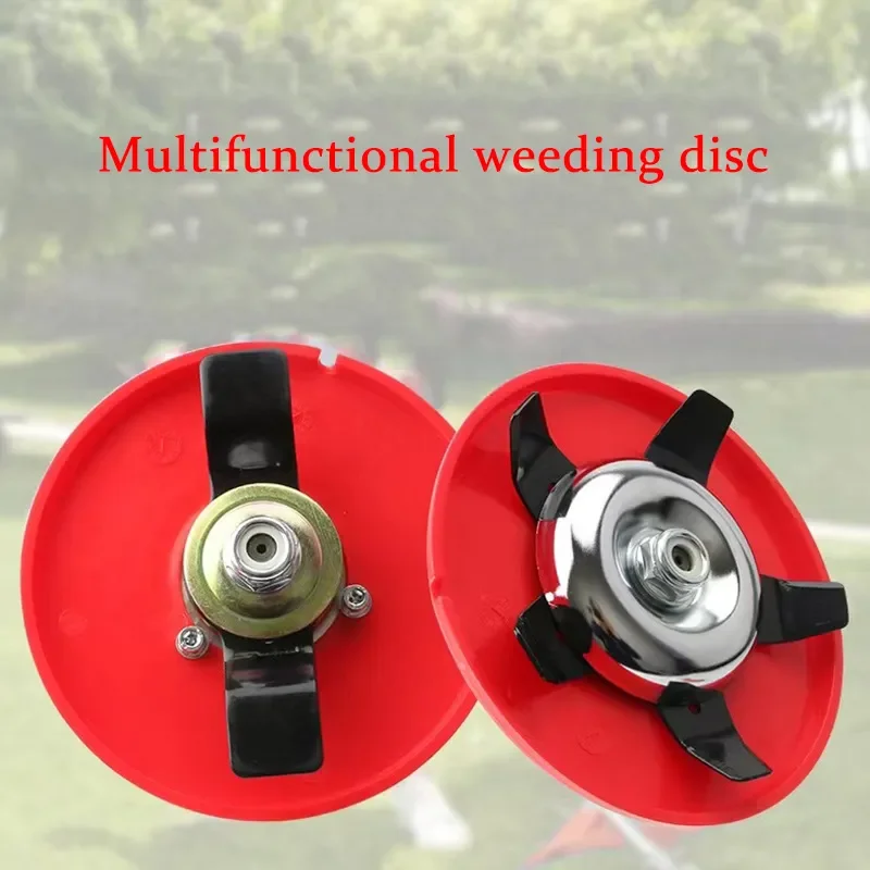 6'' Lawn Mower Blades Multifunctional Garden Farm Weeding Tools Amphibious Dual-purpose Weeding Machine Accessories Blade Heads