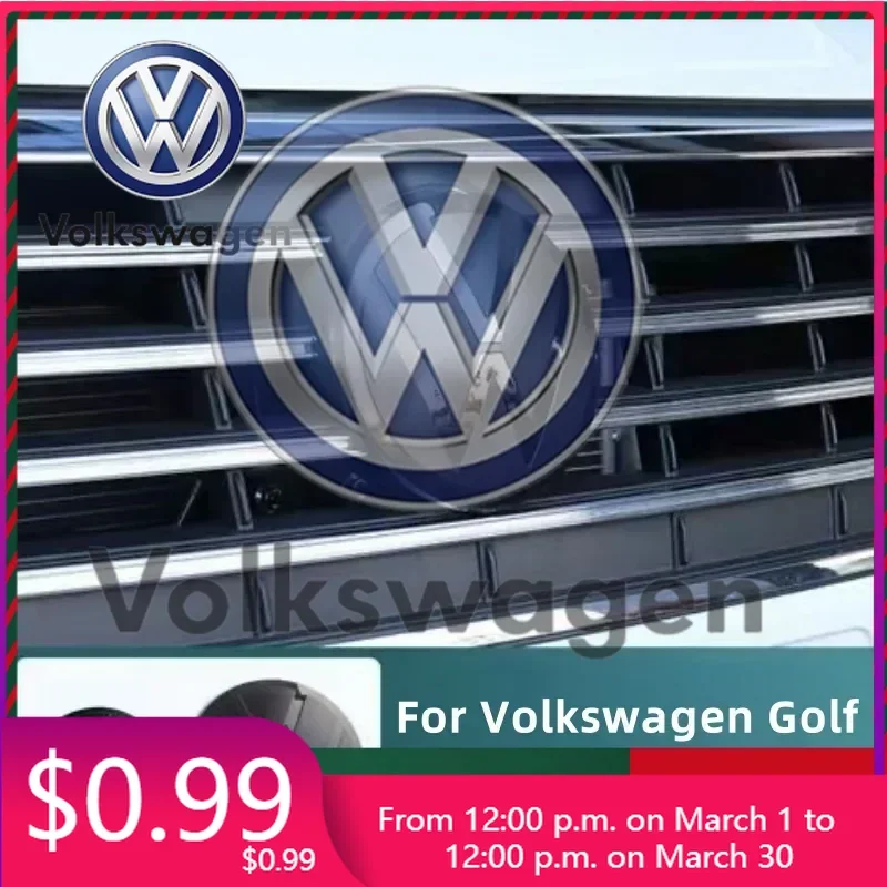 

Car Sticker Car Modification Logo Sticker Not Affect ACC Front Rear Emblem Badges Cover For VW Volkswagen Golf MK6 MK7 MK7.