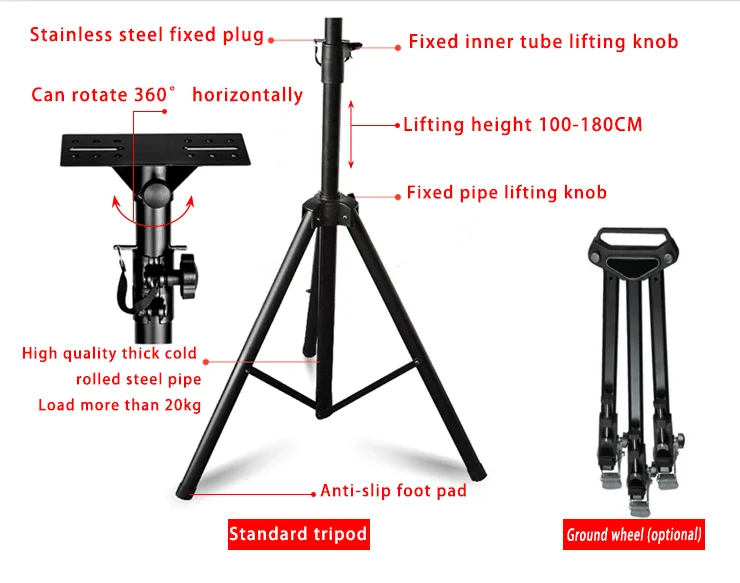 Cámara de estudio de transmisión teleprompter, venta al por mayor, 22 pulgadas