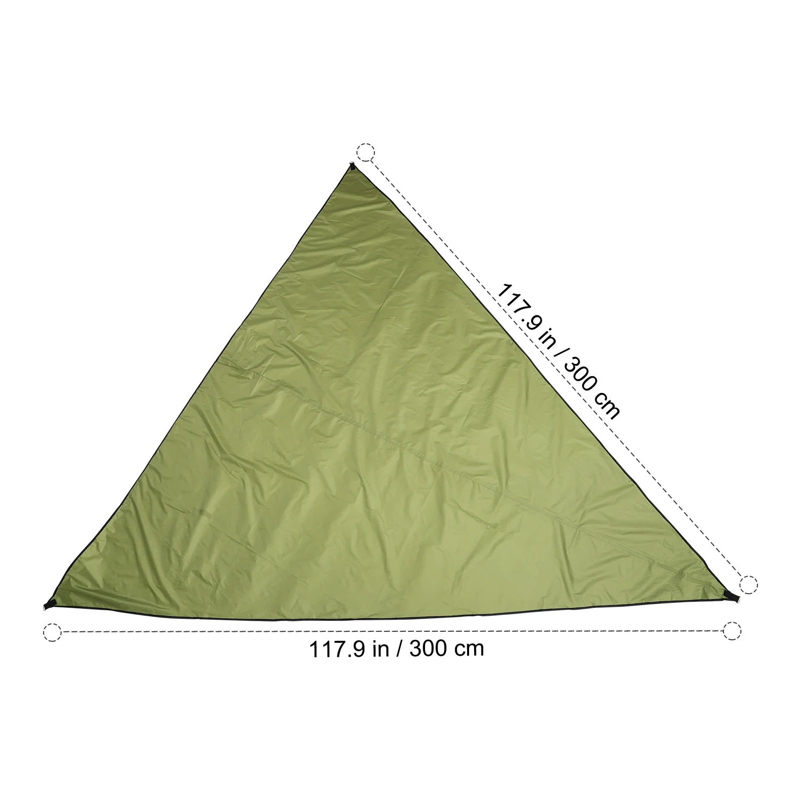 

1 set 1 Set Outdoor Triangle Sun Shade Sail Premium Durable Uv Protection Canopy Easy Carry Camping Shelter Garden Pool Awning