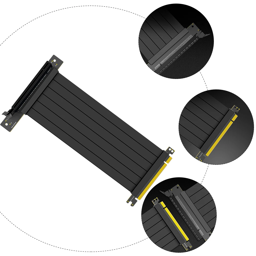 

50Cm Pcie 3.0 Riser Cable Gpu Extension Adapter High Speed Stable Transmission For Graphics Card Computer Part Accessory