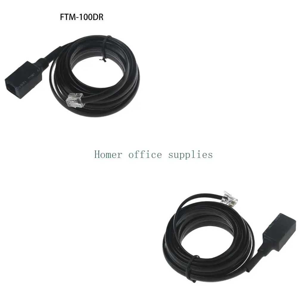 

K43B 6 Pin Removable Separation Handheld Mic Extension Cable for FTM-100DR FTM-400DR FTM-400XDR 400DE 3200DR FT-7800 FT-8800