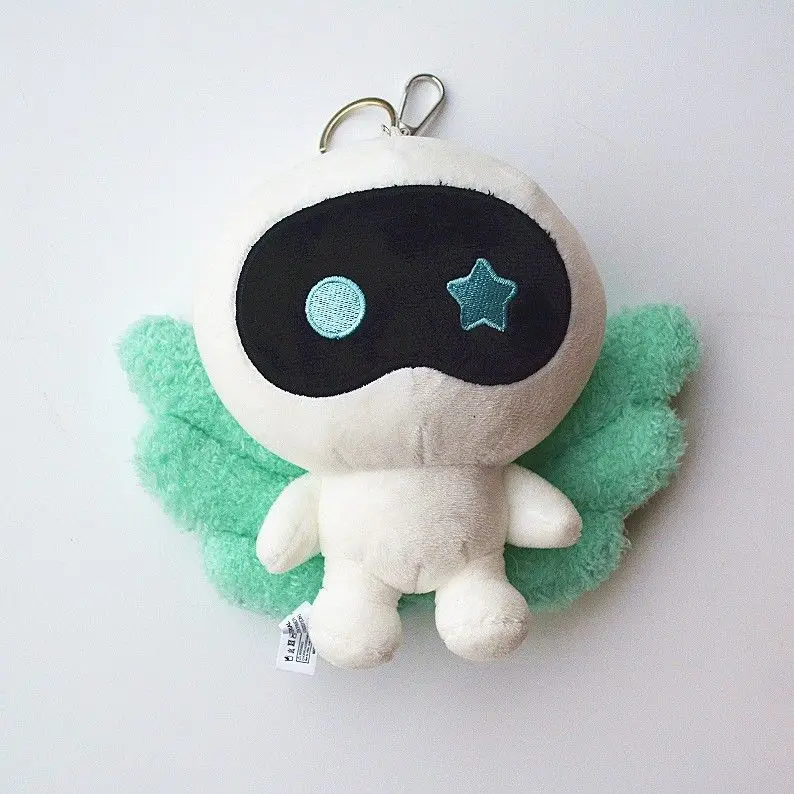 Wootteo ของเล่นตุ๊กตา Kawaii ตุ๊กตาตุ๊กตาสําหรับกระเป๋าเป้สะพายหลังจี้ Wave ใหม่ Jin ออกแบบนักบินอวกาศปีกพวงกุญแจของเล่นตกแต่งของขวัญ