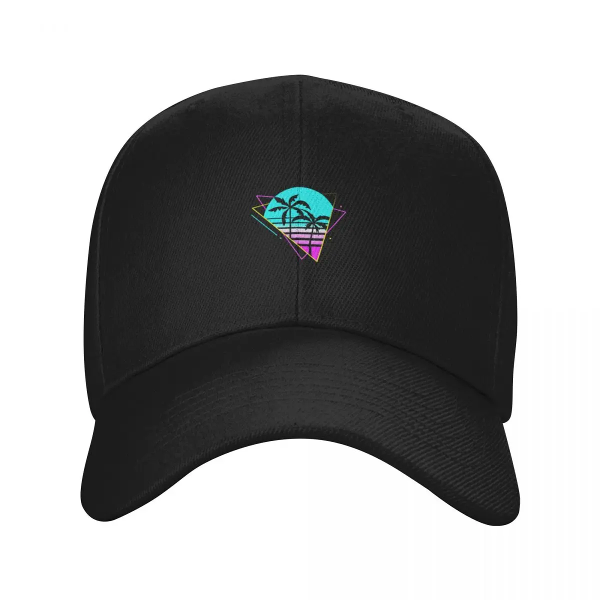 

Vaporwave Retro Palm Tree Baseball Cap Golf Hat Hood party Hat Hats For Women Men's