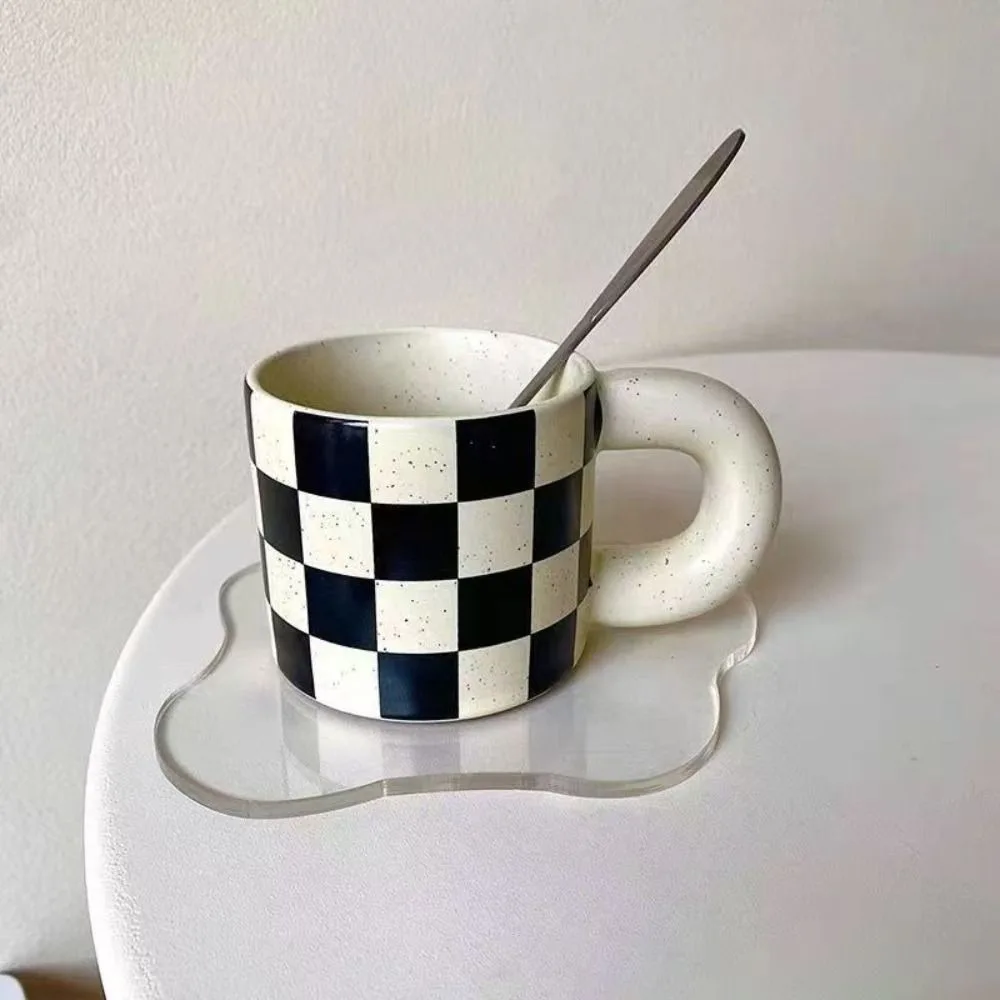 

5pcs Irregular Cloud Shape Transparent Coaster Acrylic Modern Minimalist Style Placemat Anti-scalding Heat Insulation Pad