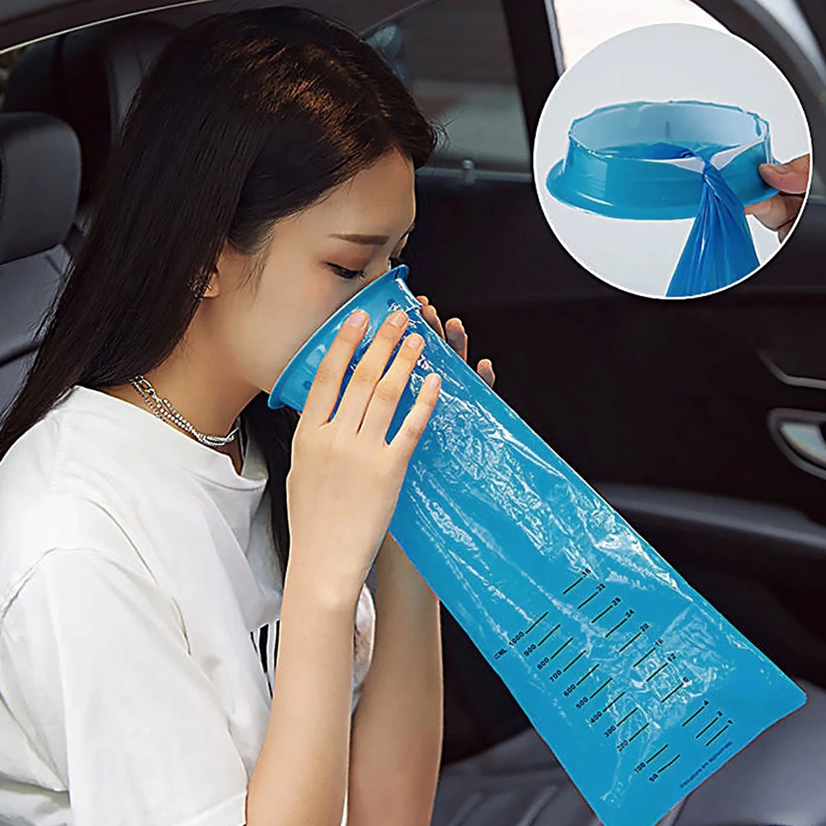 1000 مللي أكياس القيء المتاح أكياس بارف بوك الغثيان أكياس للسفر طائرة دوار الحركة سيارة الطائرات حافلة الاطفال الحوامل