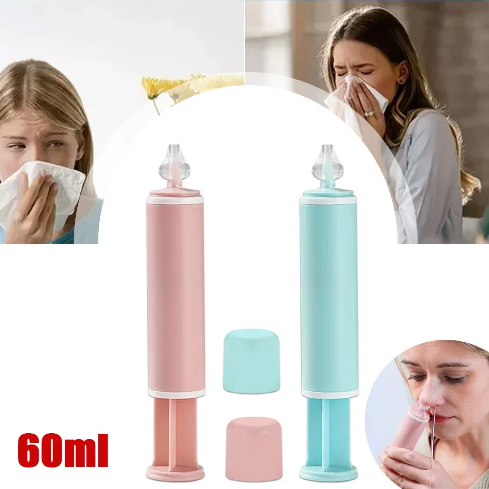 

Nasal Irrigator Nose Cleaner Nasal Wash Needle Tube Adult Child Nose Cleaning Tool Avoid Allergic Rhinitis Sinusitis