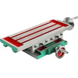 Sihao Werktafel Kruisfreesmachine 17,7 X 6,7 Inch Werktafel 2 As Cross Slide Bankboor Bankschroef Armatuur Frezen Boor Stand