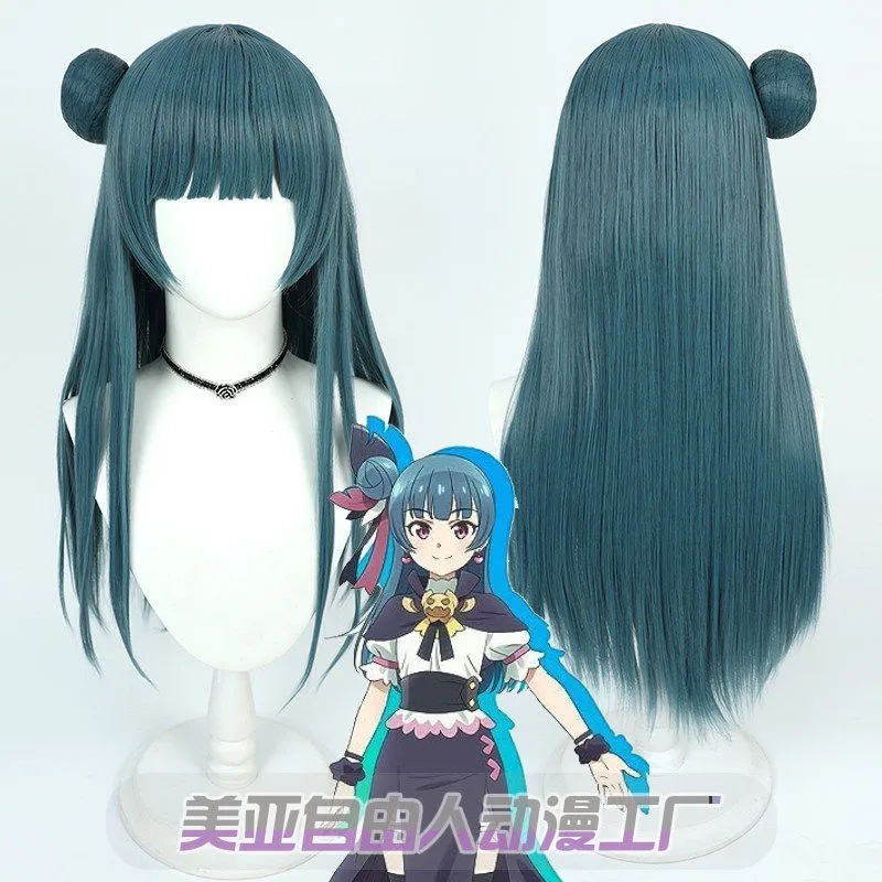 Аниме-парик для косплея Love Live Sunshine Kazuno Leah Yohane Kazuno, парик для косплея на Хэллоуин, синтетические волосы + шапочка для парика