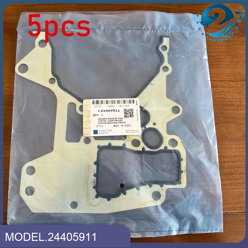 

5pcs Original Engine Timing Cover Gasket OEM# 24405911 For Chevolet Sonic Cruze Limited Aveo Pontiac G3 Opel Astra 1.6L/1.8L