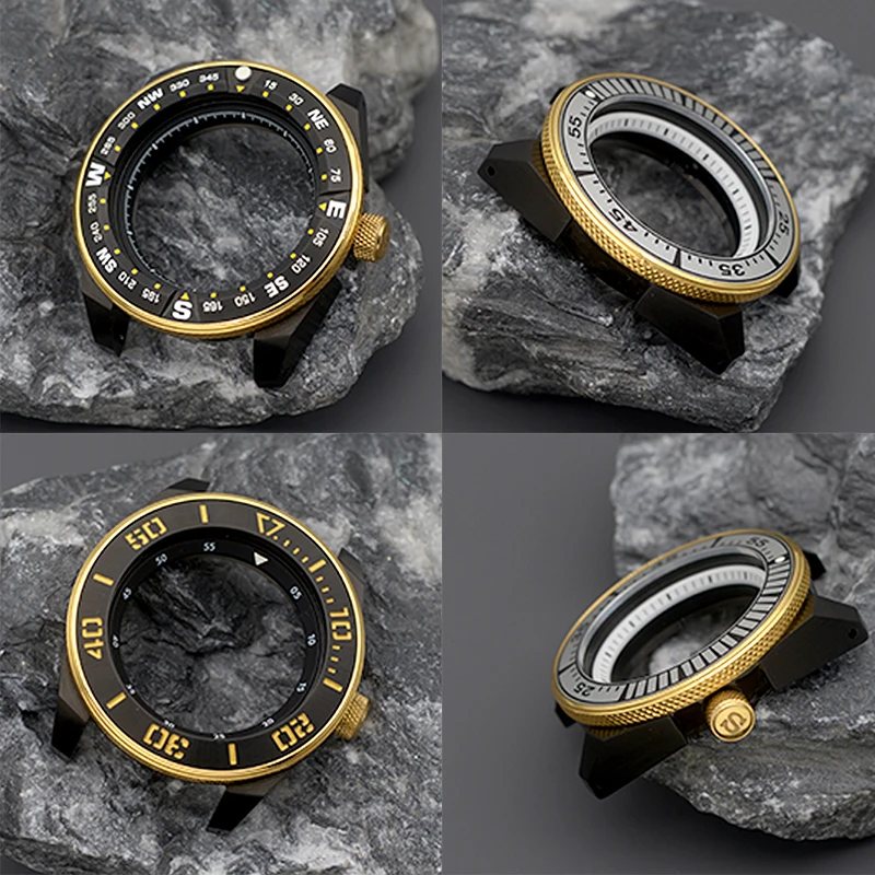 

Mod King Samurai Series Men"s Watch Case Fit Japan NH35 NH36 4S 7S Movement 200M Waterproof 316L Stainless Steel Sapphire Glass