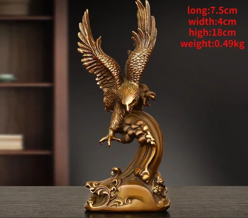 Copper Eagle Pendant Great Expectations Peng Cheng Miles Spread Wings Company Opening Gifts