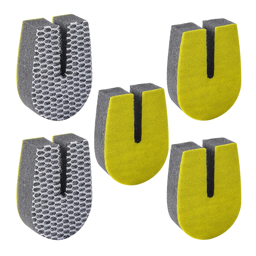 Easy Storage Cleaning Tool Cleaning Sponge Reusable Scouring Sponge U-shaped Sponge Scrubber High-resilience Thickened Sponge