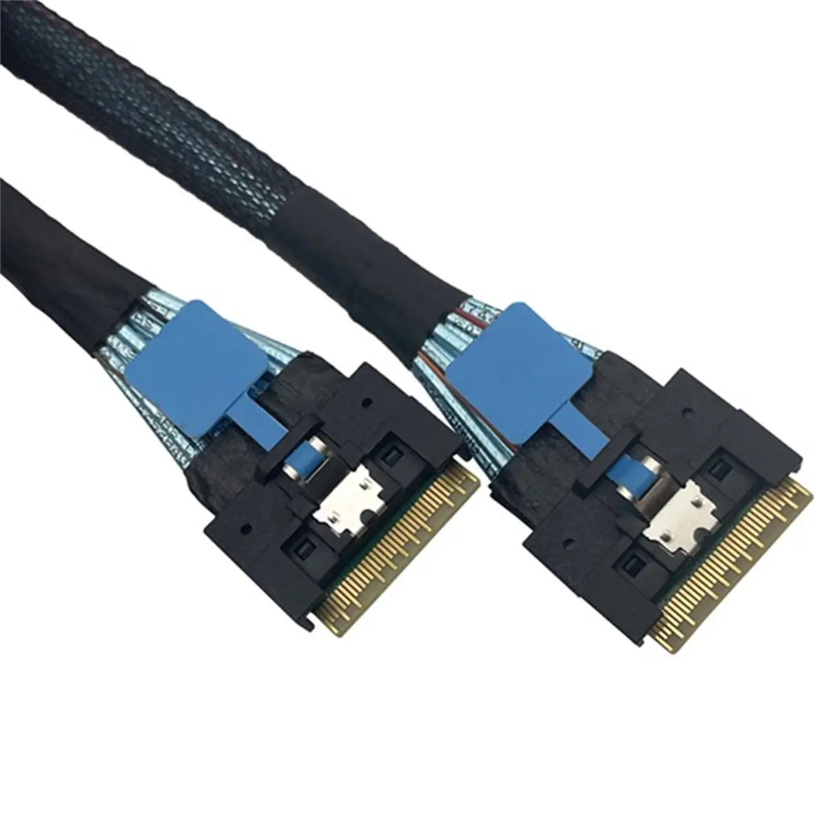 75cm SlimSAS4.0 Riser Cable for Discrete GPU Graphics Card Converter Riser Cables Accessories
