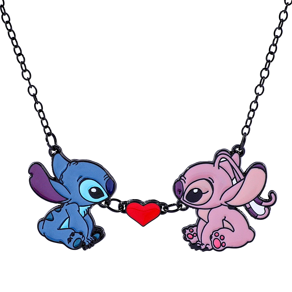 

Stitch Angel Love Pendant Necklace Creative Jewelry Commemorative Day Valentine's Day Gift