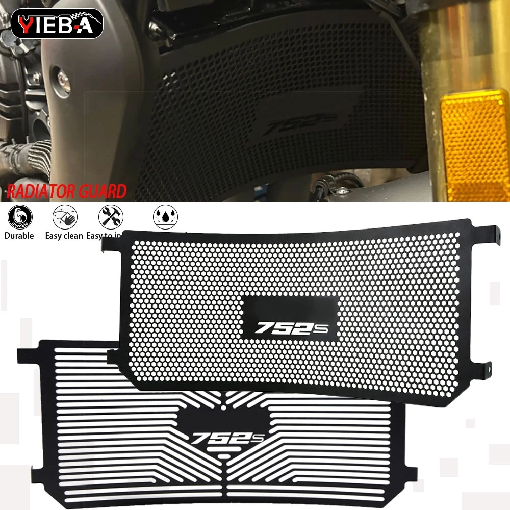 

For Benelli 752s 752 S 752S Motorcycle Radiator Grille Cover Guard Protection Protector 2018 2019 2020 2021 2022 2024 2025 2026