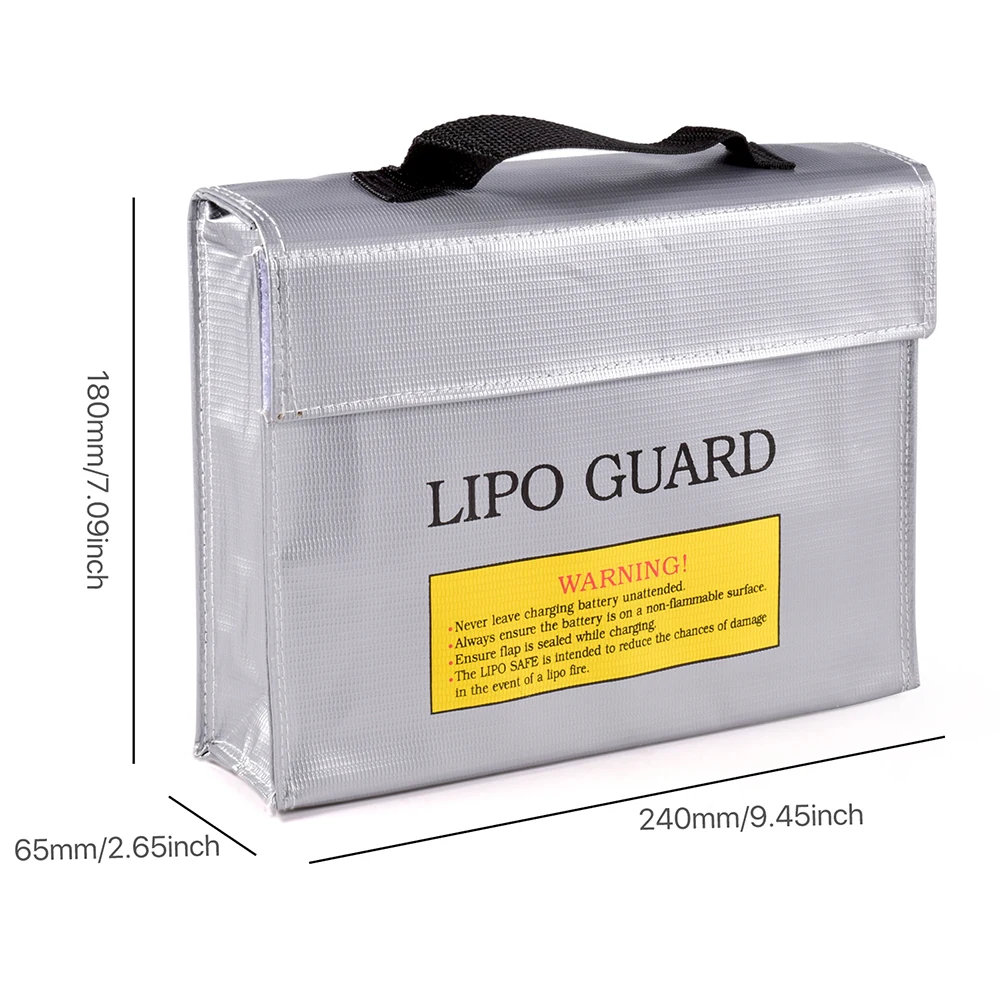Lipo Guard Batterij Veilige Tas Brandwerend voor RC Auto Drone Batterijen Reisopslag Opladen Grote Explosieveilige Zakken Draagbaar
