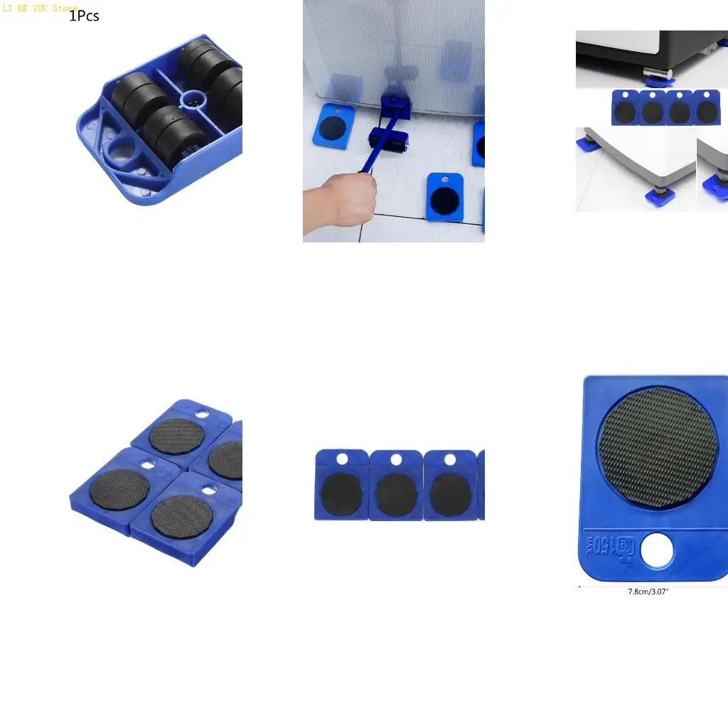 W3JE 1Pc Move Furniture Tool Heavy Stuff Transport Lifter Moving Wheel Slider Remover