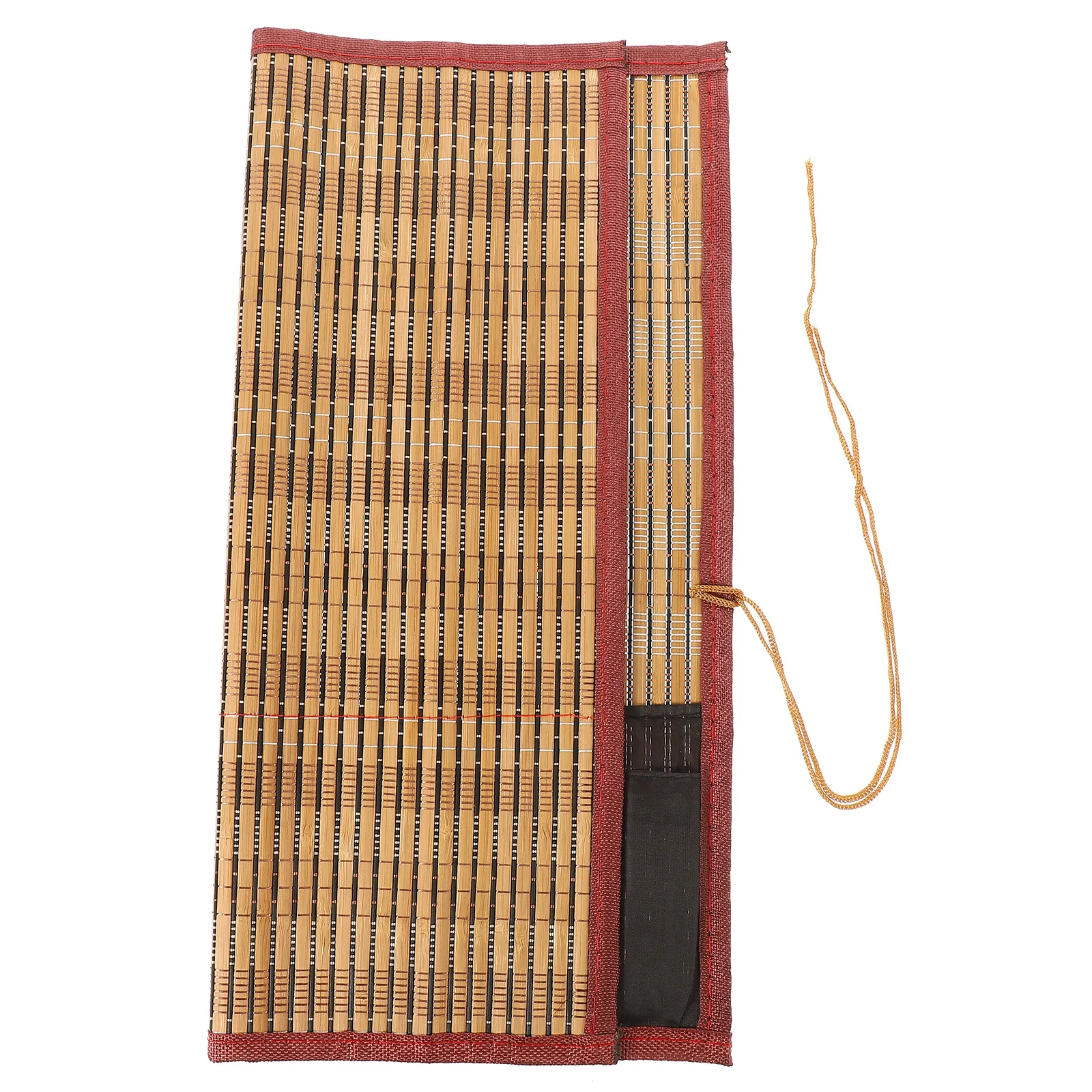 نشمر مقلمة مادة الخيزران اليدوية الفن العرض التفاف لرسم أقلام نافورة فرش النمط الياباني الحرفية