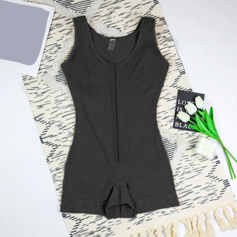 

Deep V Backless Slim Fit Shapewear Plus Size Tummy Control Lace Bikini Bodysuits Butt Lifting Solid Color Slimmer Body Shapers