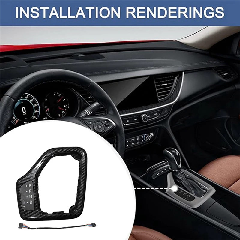 

Car Transmission Shifter Bezel W/Harness 5YD27XSAAA For Jeep Cherokee 2014-2018 5YD27LS5AA 601-401 Gearshift Trim Cover