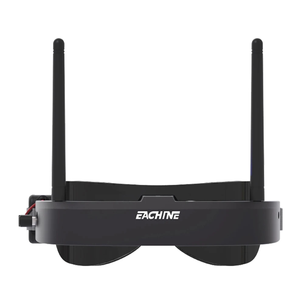 Eachine EV100 720*540 5.8G 72CH FPV Goggles With Dual Antennas Fan 18650 Battery Case For RC Drone