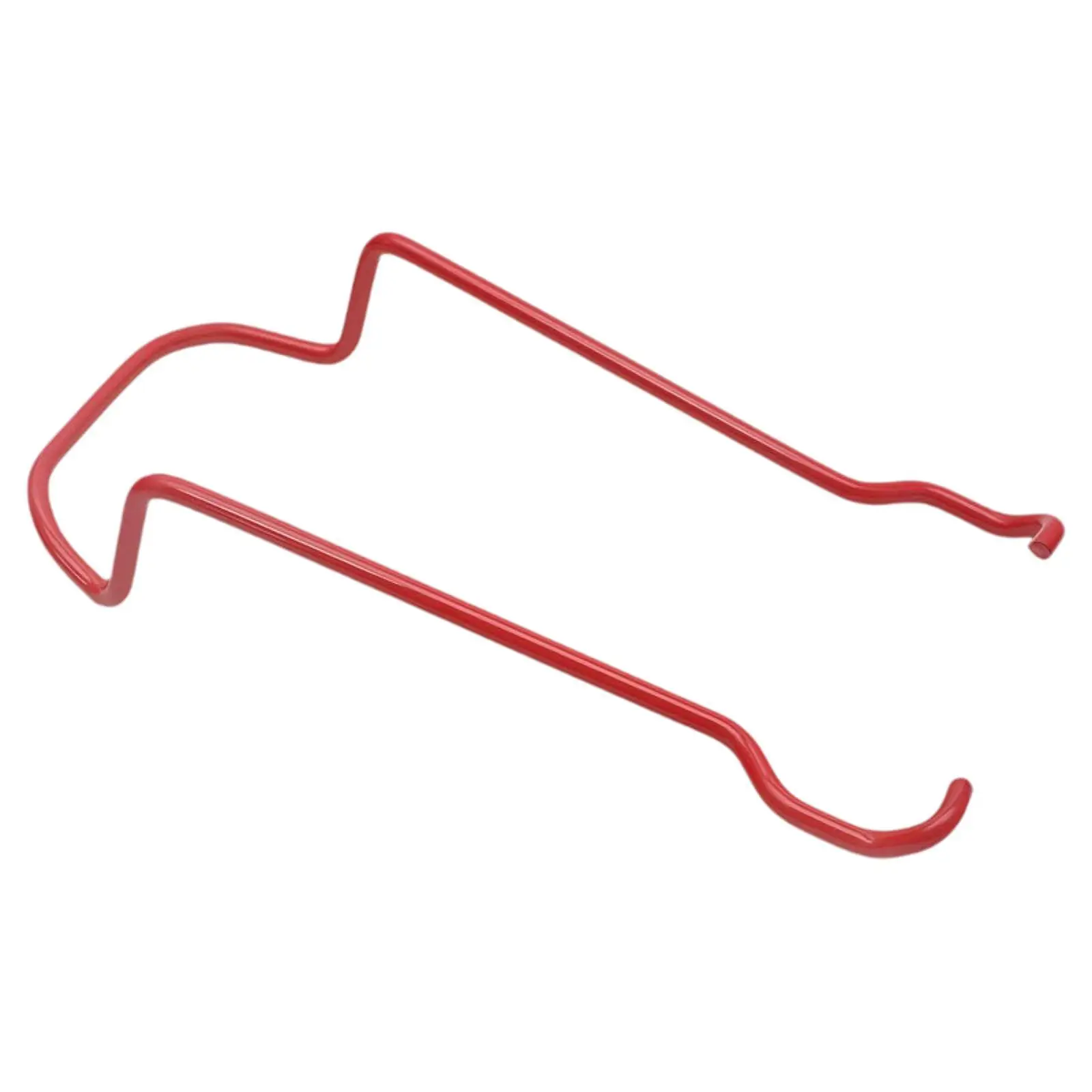 Easy Install Weed Wacker Part Lawn Mower Spare Red Metal Edge Guide for Trimmer Grass Backyard Maintenance