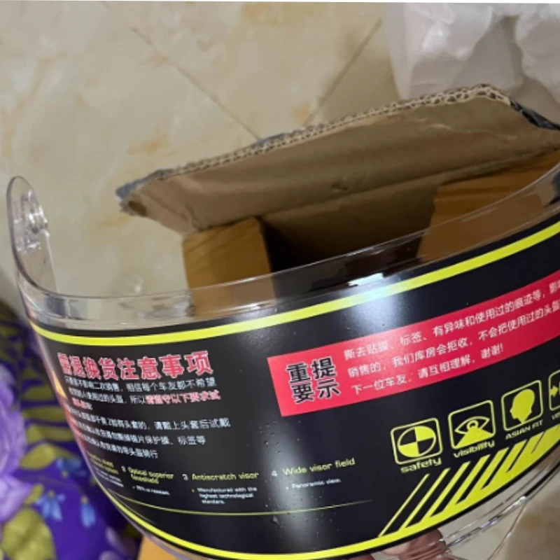 JIEKAI-316 902 AIS-805 607 GXT-902 خوذة قناع واقية من الشمس عدسة دراجة نارية الملحقات #6