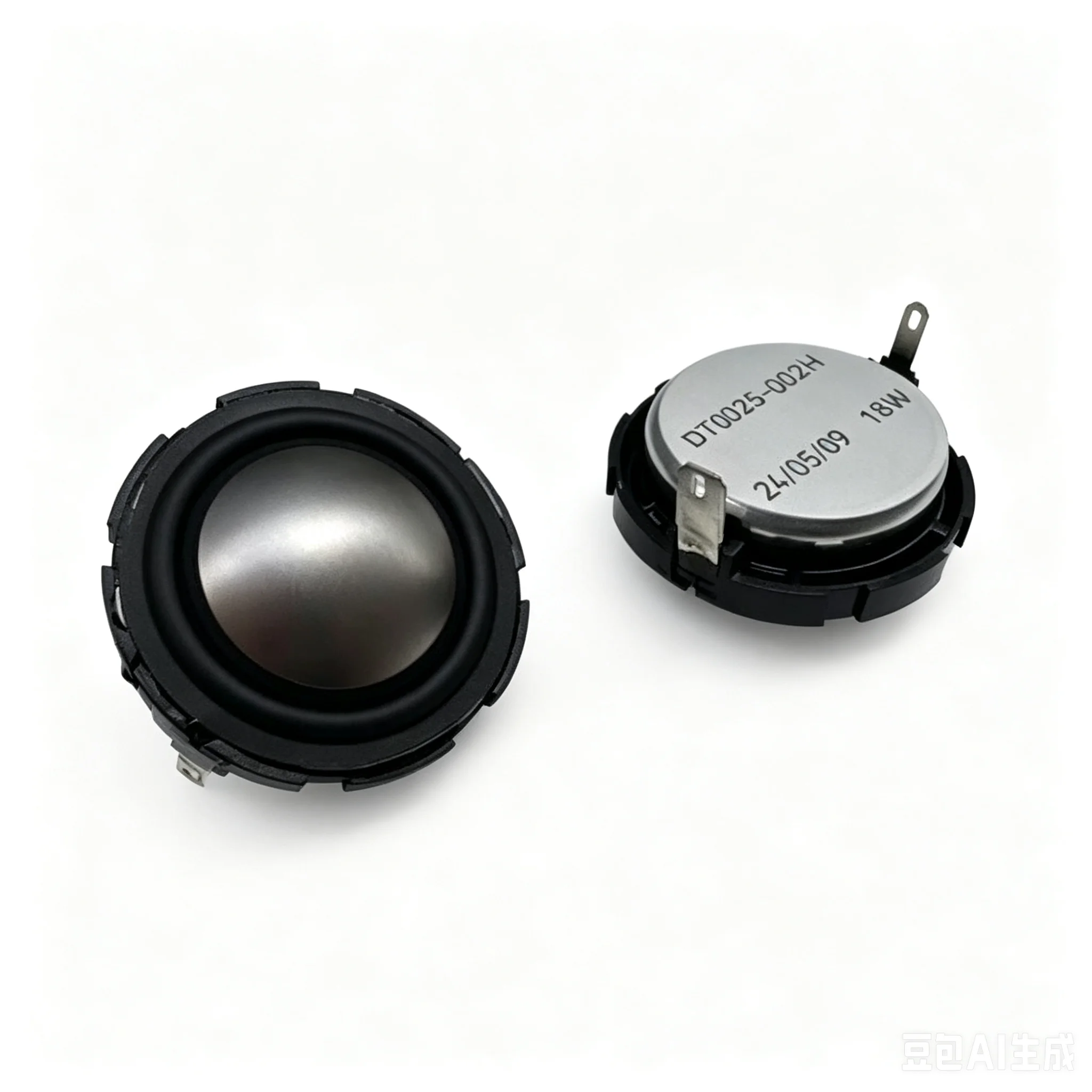 40mm Tweeter Speaker Unit 8ohm 18W Hifi 1.5 inch Treble Loudspeaker For Home Audio DIY 25 Core Large Aluminum Film Neodymium 2PC