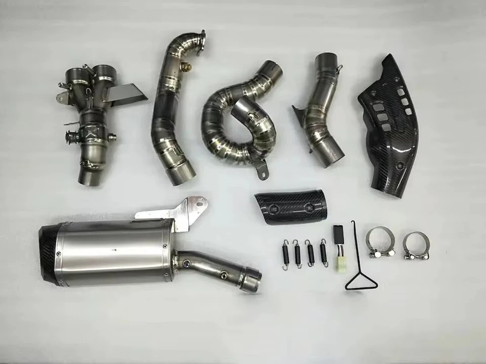 Motorcycle Performance Titanium Exhaust Pipe Muffler System for Ducati Multistrada 1200