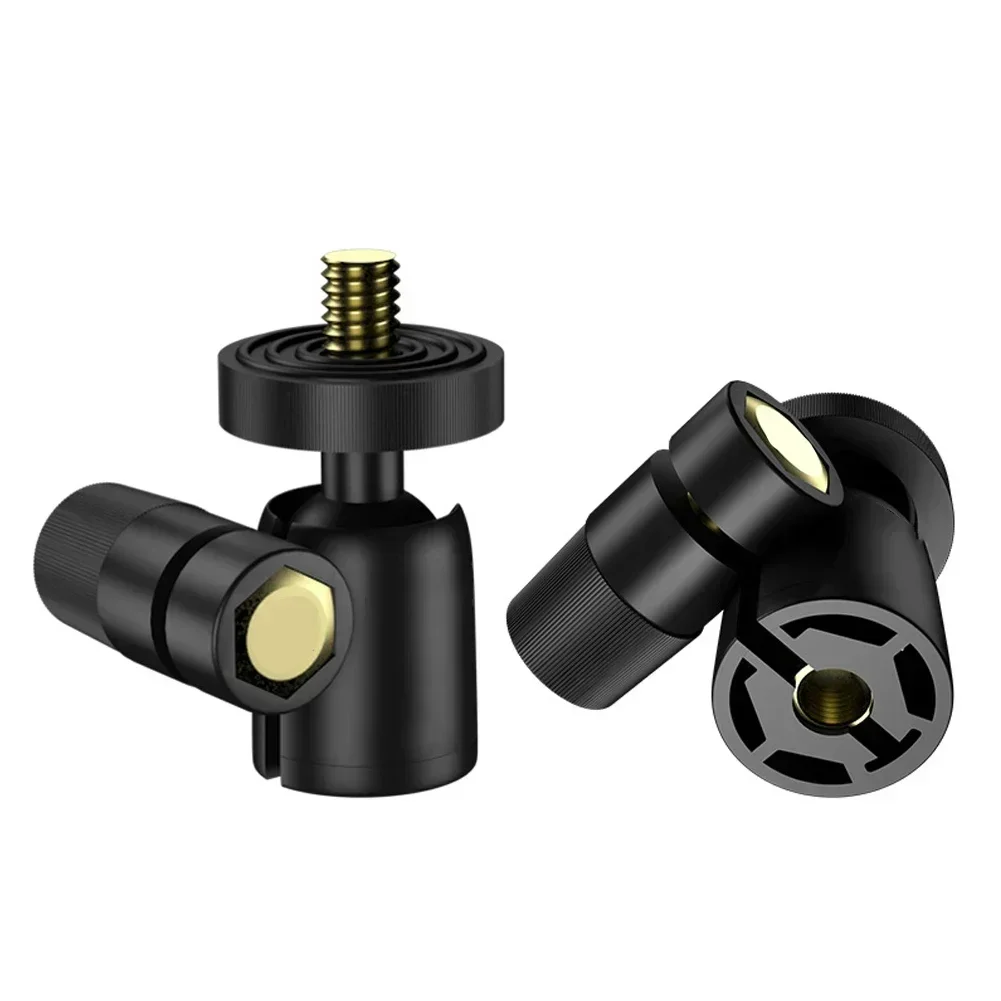 アングルボールヘッドマウント,1,4ネジ,DSLRカメラおよびさまざまなデバイス用,三脚,クラウド,プラットフォーム交換部品