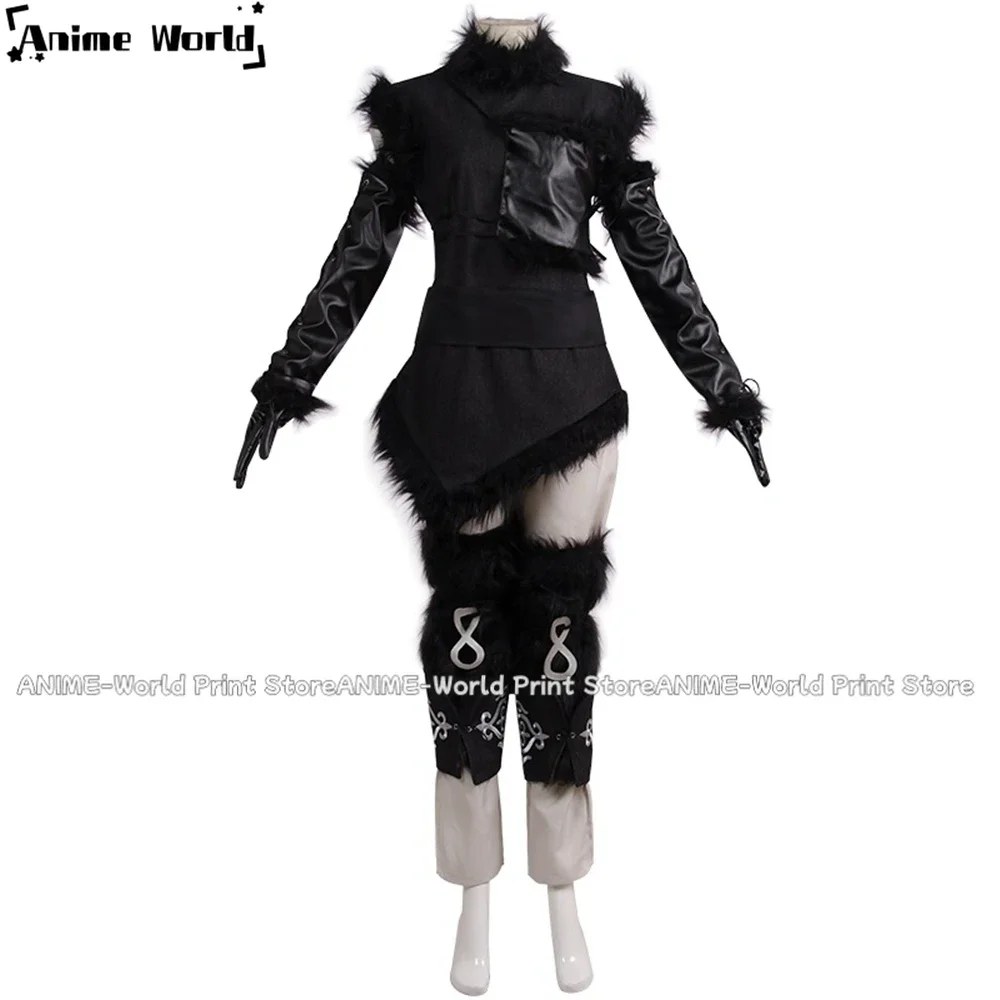 

《Custom Size》Unisex Anime Cos 9S A2 2B Cosplay Costumes Outfit Halloween Christmas Uniform Custom Size