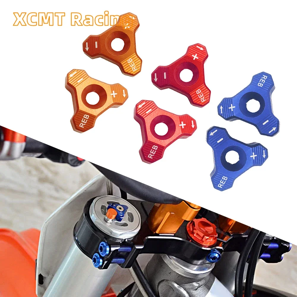 

48mm Front Shock Absorber Knob Adjuster For KTM 1050 1090 1190 EXC ECXF SX SXF XC XCW XCF XCWF Adventure Husaberg Husqvarna BETA