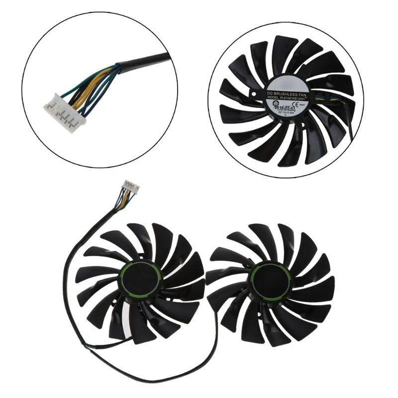 

K0EA 95MM PLD10010S12HH 6P Графическая видеокарта Cooler VGA FAN для MSI GTX970 GEFORCE