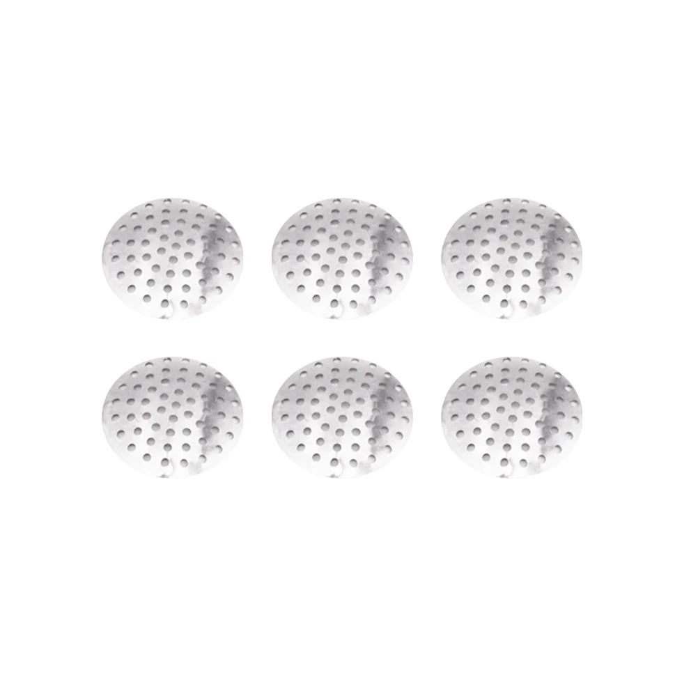 

150 Pcs Hair Accessory Materials Retro Iron Slice Hollow DIY Headdress Silver Color Craft Long Hair Hanfu Gifts