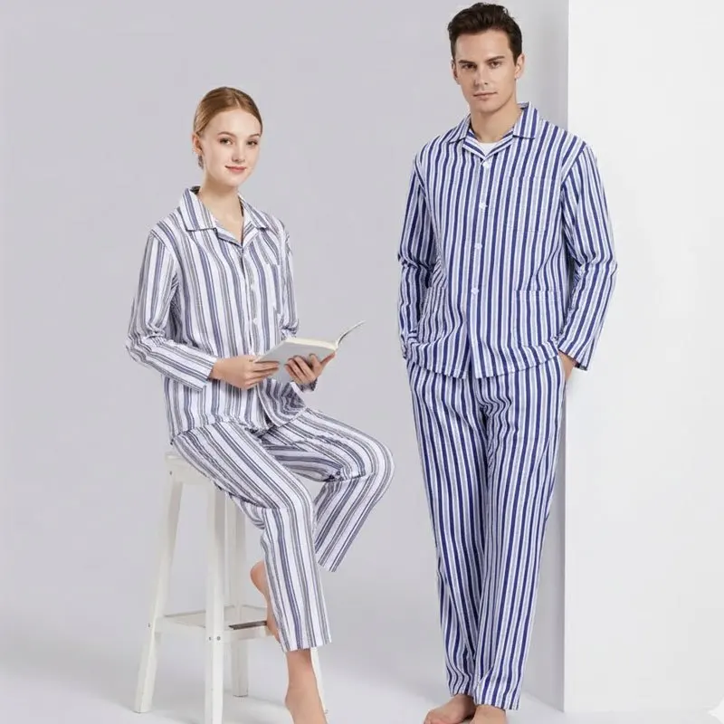 Adaptive Easy-Dressing Patient Pajama Set (Top & Pants) | Home Care Snap-Open Sleepwear for Healthcare
