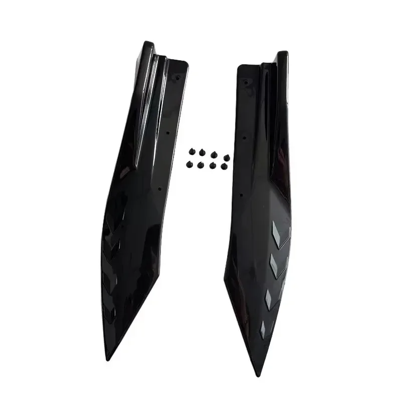 2Pcs Rear Bumper Lip Wrap Angle Diffuser Splitter Canard Spoiler for Focus MK2 Mk2.5 MK3 Mk3.5 MK4 Mk 2 3 4 ST RS SE