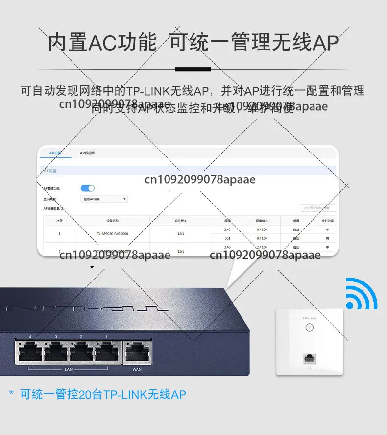 

TL-R473G Полный гигабитный проводной маршрутизатор Enterprise Контроллер беспроводной точки доступа Управление поведением переменного тока